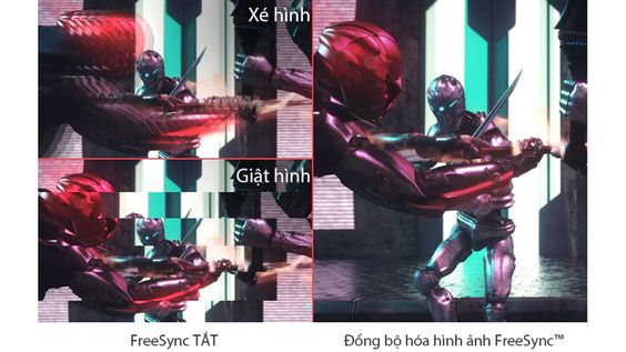 Màn hình LG 27GN750-B  -Hỗ trợ AMD FreeSync mượt mà đầy xúc cảm